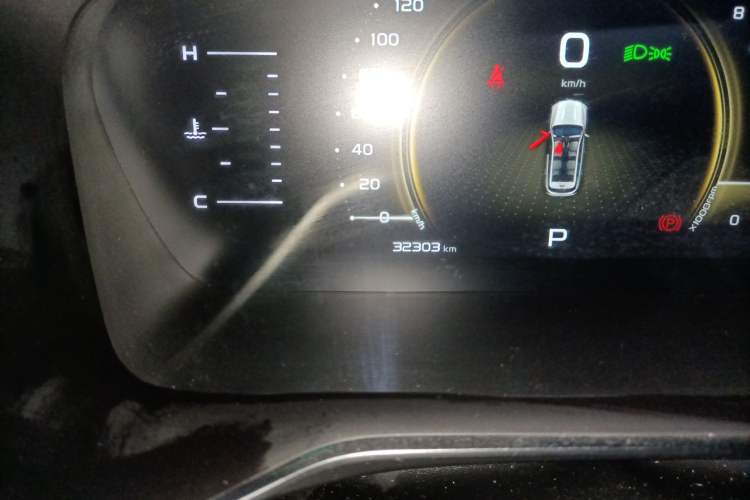 Used Geely Auto Emgrand X7 Sport 2022 Boyue X 1.8TD DCT Smart Model Odometer Close Up