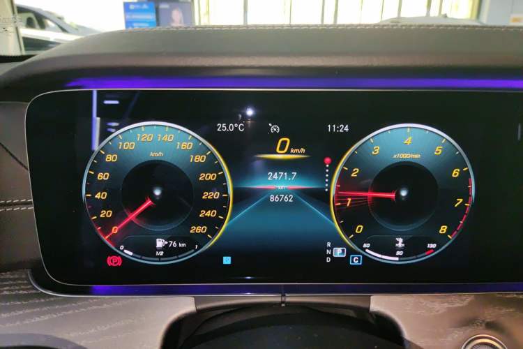 Used Mercedes-Benz E-Class 2021 E 300 L Sport Luxury Edition Instrument Cluster
