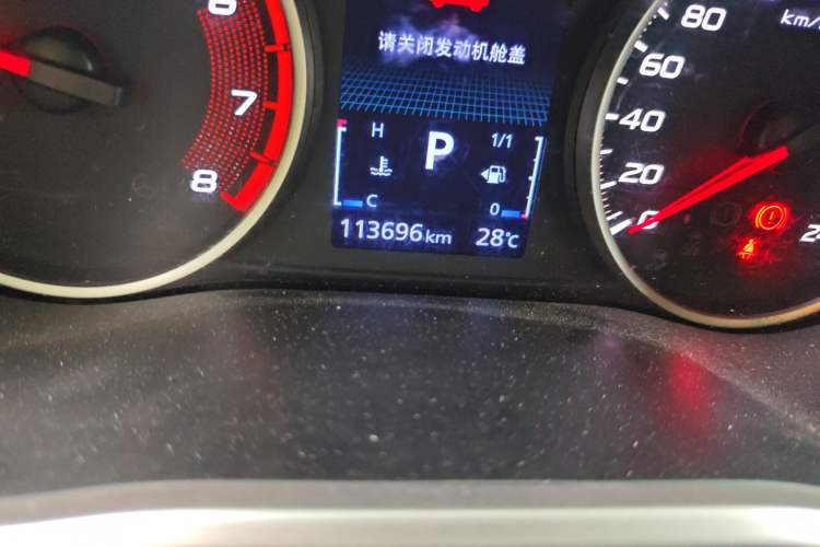 Used Mitsubishi Eclipse Cross 2019 1.5T CVT Two-Wheel Drive Belief Edition China VI Standard Odometer Close Up