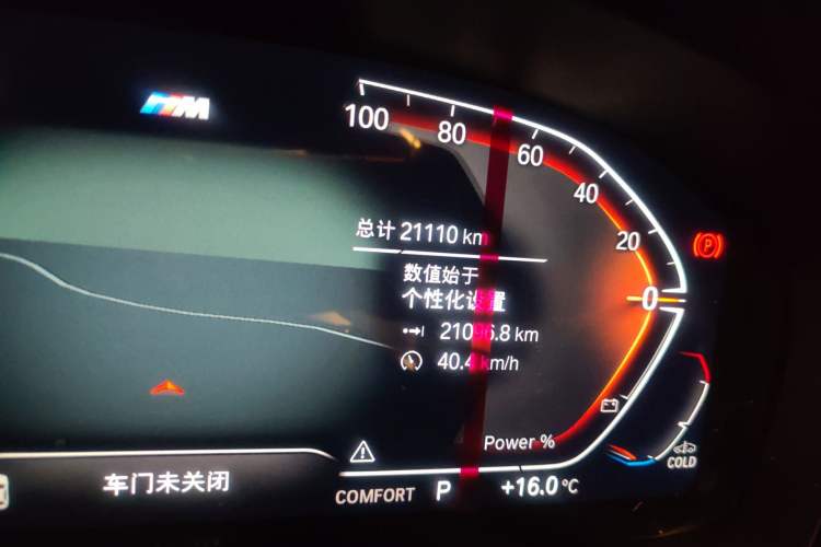 Used BMW 6 Series GT 2024 630i M Sport Luxury Package Odometer Close Up