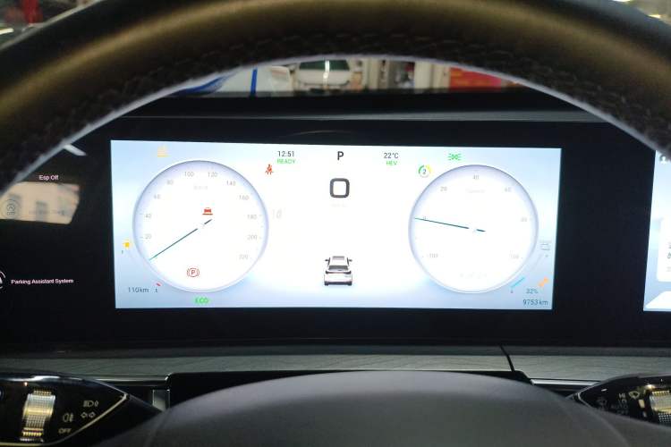 Used Chery Tiggo 8 PRO New Energy 2023 Champion Edition 1.5T 100km Glory Version Instrument Cluster