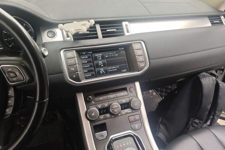 Used Land Rover Range Evoque 2015 2.0T Five-Door Zhiyao Edition Audio And AC Panel
