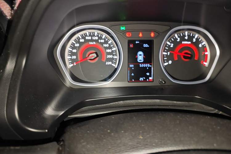 Used Soueast DX3 2018 1.5T SRG Manual Flagship Model Instrument Cluster