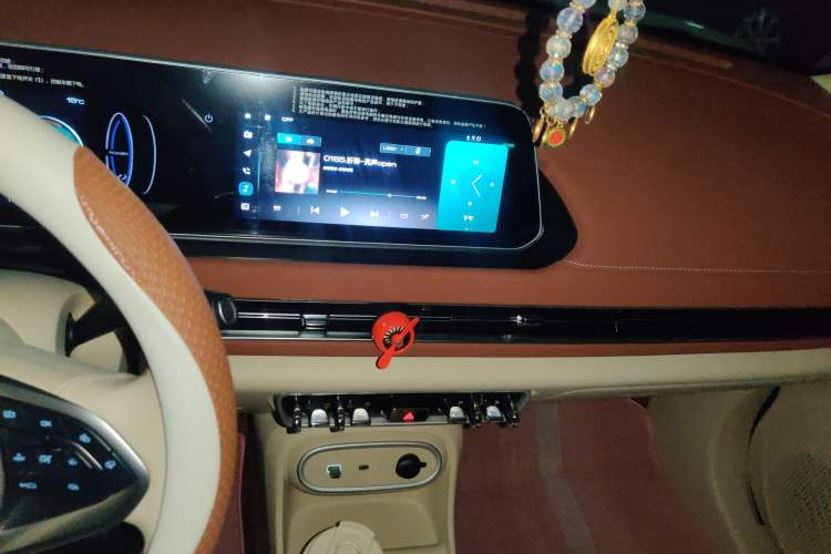 Used ORA Good Cat 2024 401 km Luxury Version Audio And AC Panel