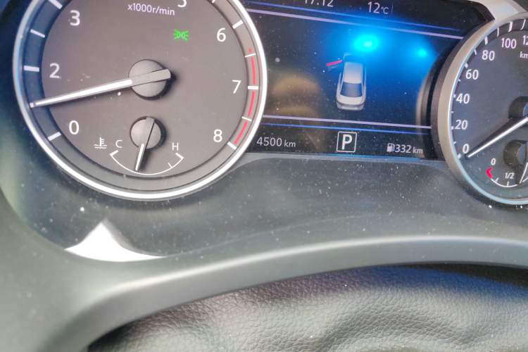 Used Nissan Sylphy 2026 Model 1.6L CVT Intelligent Driving Edition Odometer Close Up