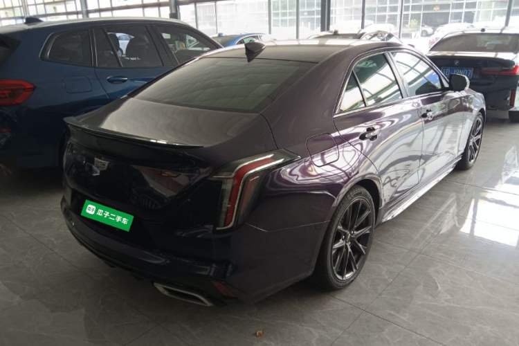 Used Cadillac CT4 2020 28T Elite Edition Rear Right 45 Deg