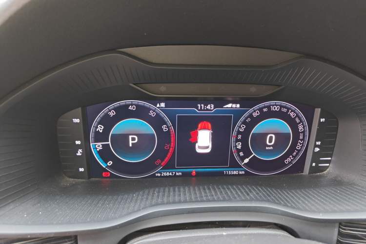 Used Skoda Kodiaq GT 2019 TSI330 Two-Wheel-Drive Luxury Edition China VI Standard Instrument Cluster