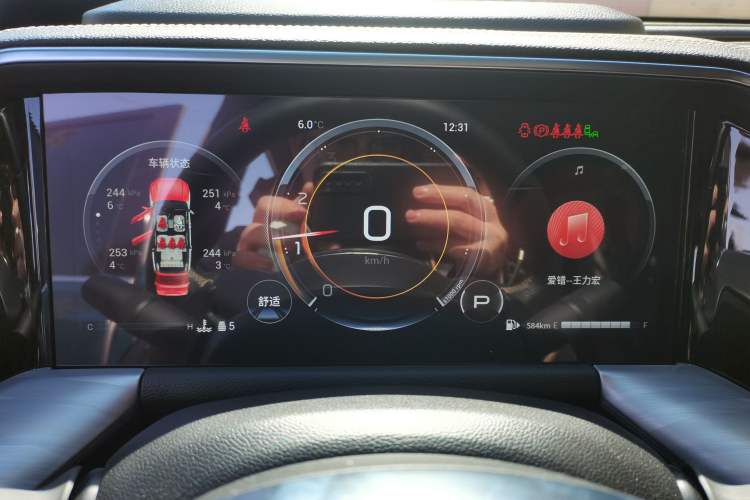 Used GAC Trumpchi GS8 2022 Flagship Series 2.0 TGDI Two-Wheel-Drive Prestige Edition (7 Seats) Instrument Cluster