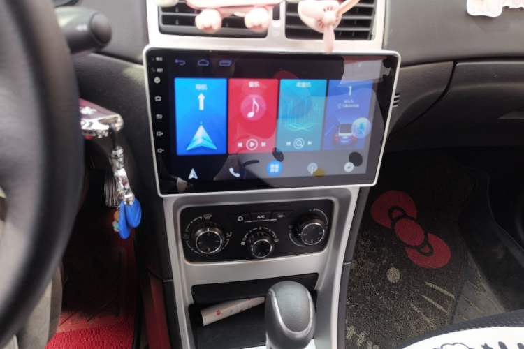 Used Peugeot 307 2012 Hatchback 1.6L Automatic Comfort Edition Audio And AC Panel