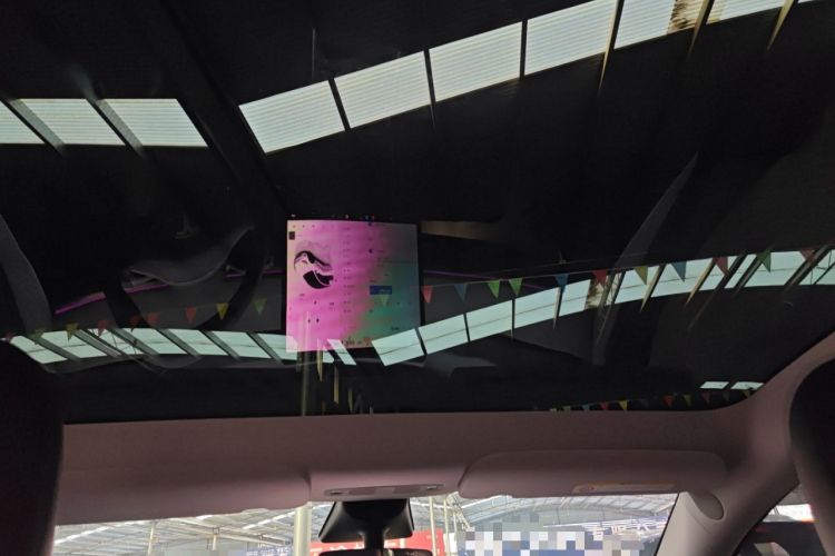 Used Tesla Model Y 2023 Rear-Wheel-Drive Version Headliner