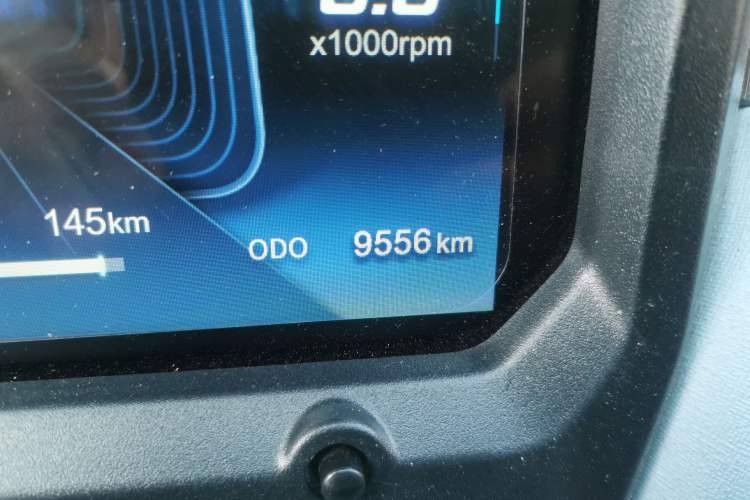 Used Chery QQ Ice Cream 2025 155km Sundae Edition Odometer Close Up