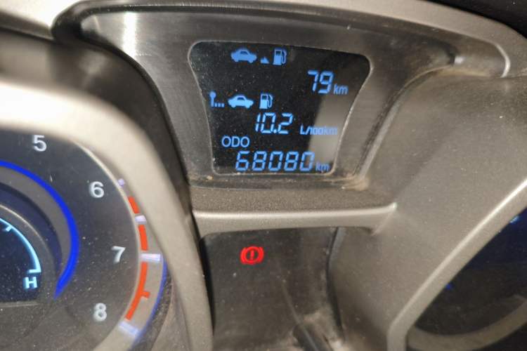 Used JAC Group Refine S3 2014 1.5L Manual Luxury Model Odometer Close Up