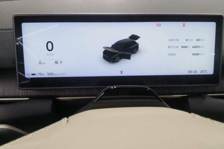 Used Nio ES6 2024 75 kWh Instrument Cluster