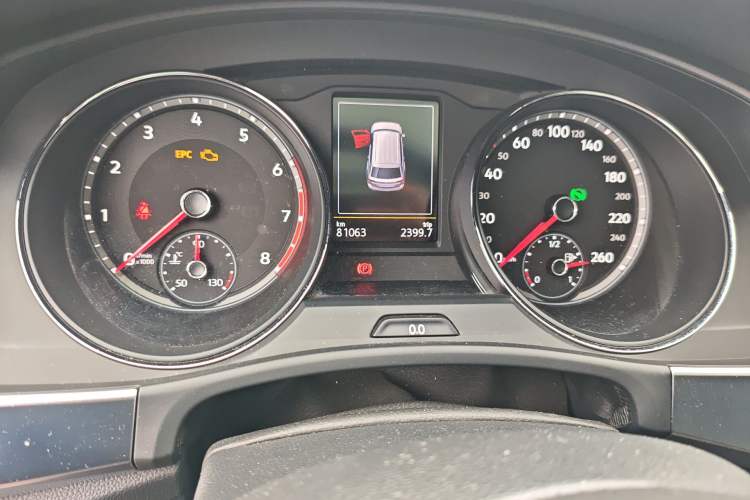 Used Volkswagen Teramont 2019 380TSI Four-Wheel Drive Luxury Version China VI Standard Odometer Close Up