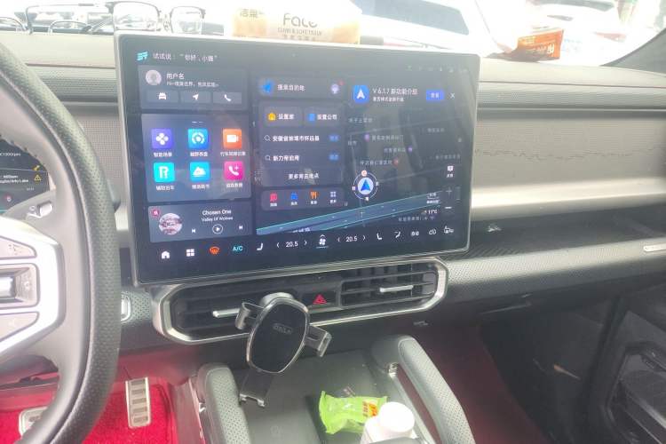 Used JETOUR Traveler 2023 2.0T All-Wheel-Drive Crosser Audio And AC Panel