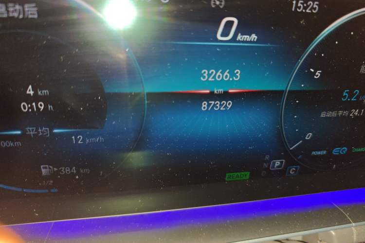 Used Mercedes-Benz GLS 2020 GLS 450 4MATIC Dynamic Edition Odometer Close Up