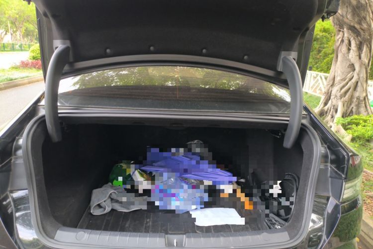 Used BYD Destroyer 05 2024 HONOR Edition DM-i 55KM Luxury Model Trunk