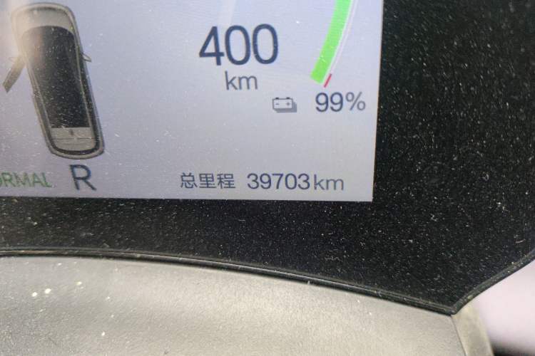 Used BYD Dolphin 2024 Honor Edition 401km Knight Edition Odometer Close Up