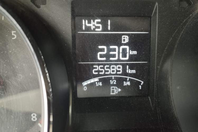 Used Volkswagen Bora 2016 1.6L Manual Fashion Edition Odometer Close Up