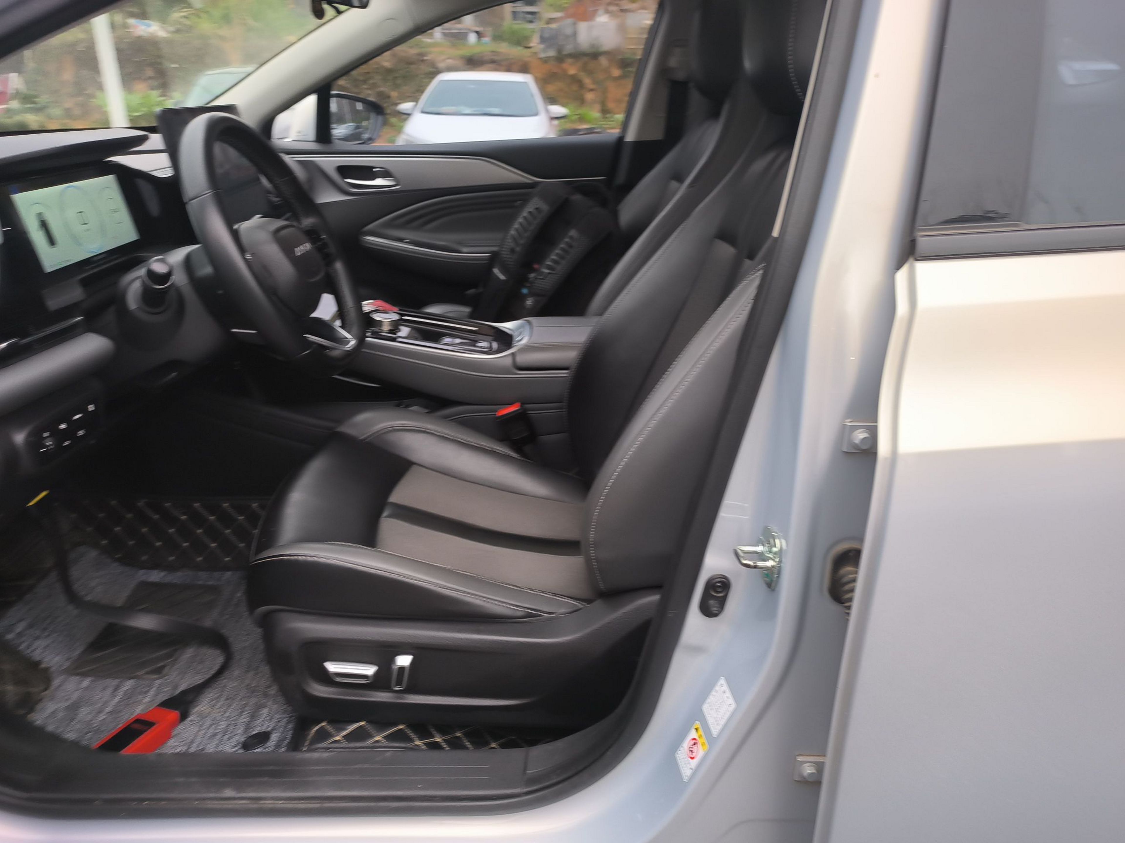 Avant de la voiture