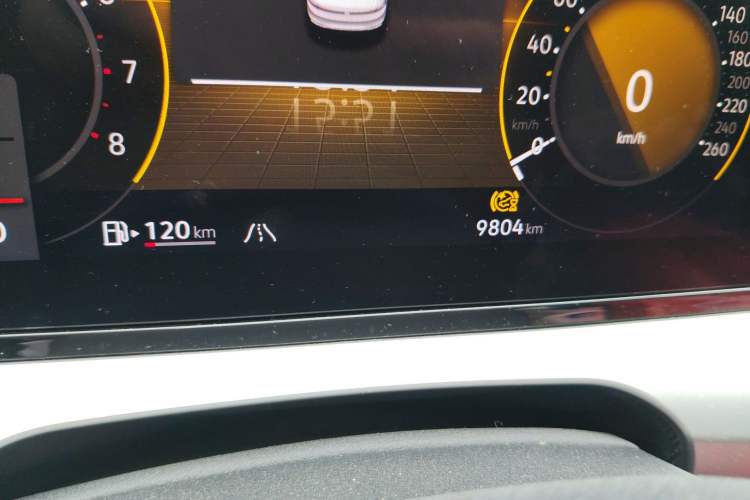 Used Volkswagen Lamando 2025 Lavida L 280TSI DSG Spicy Edition Odometer Close Up