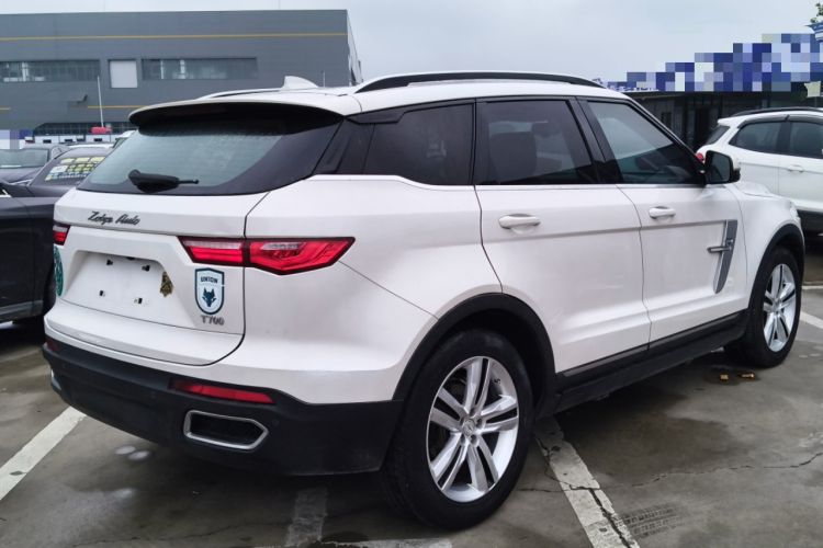 Used Zotye T700 2017 1.8T Dual-Clutch Prestige Model Rear Right 45 Deg