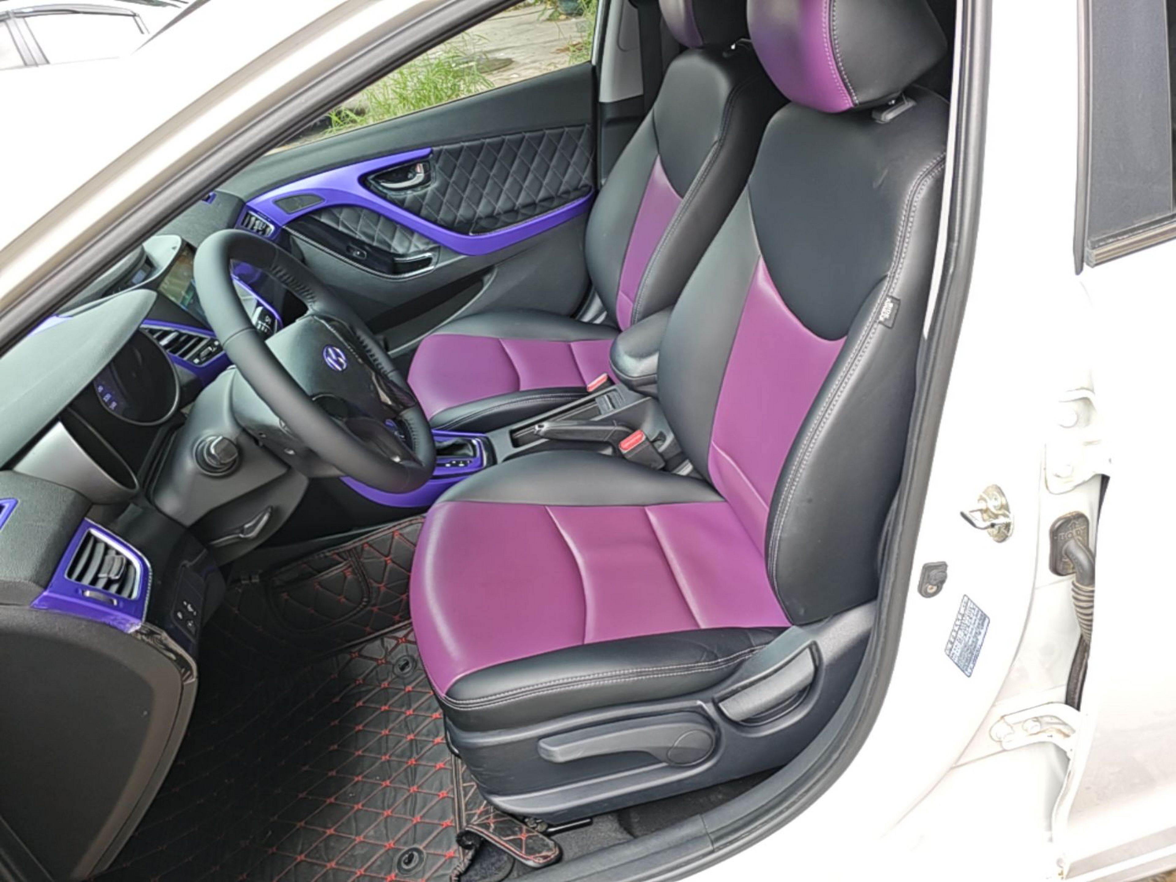 Avant de la voiture