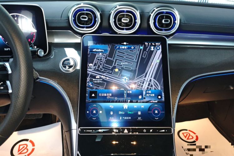 Used Mercedes-Benz C-Class 2023 Restyled C 260 L Sport Edition Audio And AC Panel