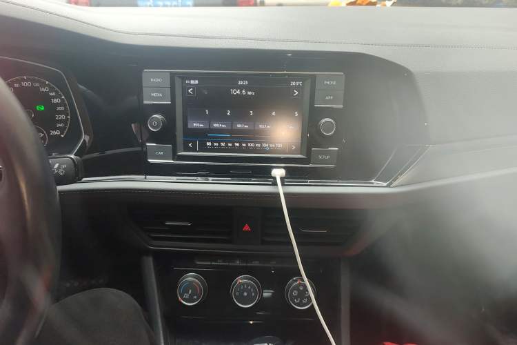 Used Volkswagen Sagitar 2020 280TSI DSG Comfort Version China VI Standard Audio And AC Panel