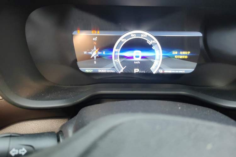 Used AION Trumpchi GE3 2018 530 Internet Enjoyment Version Odometer Close Up