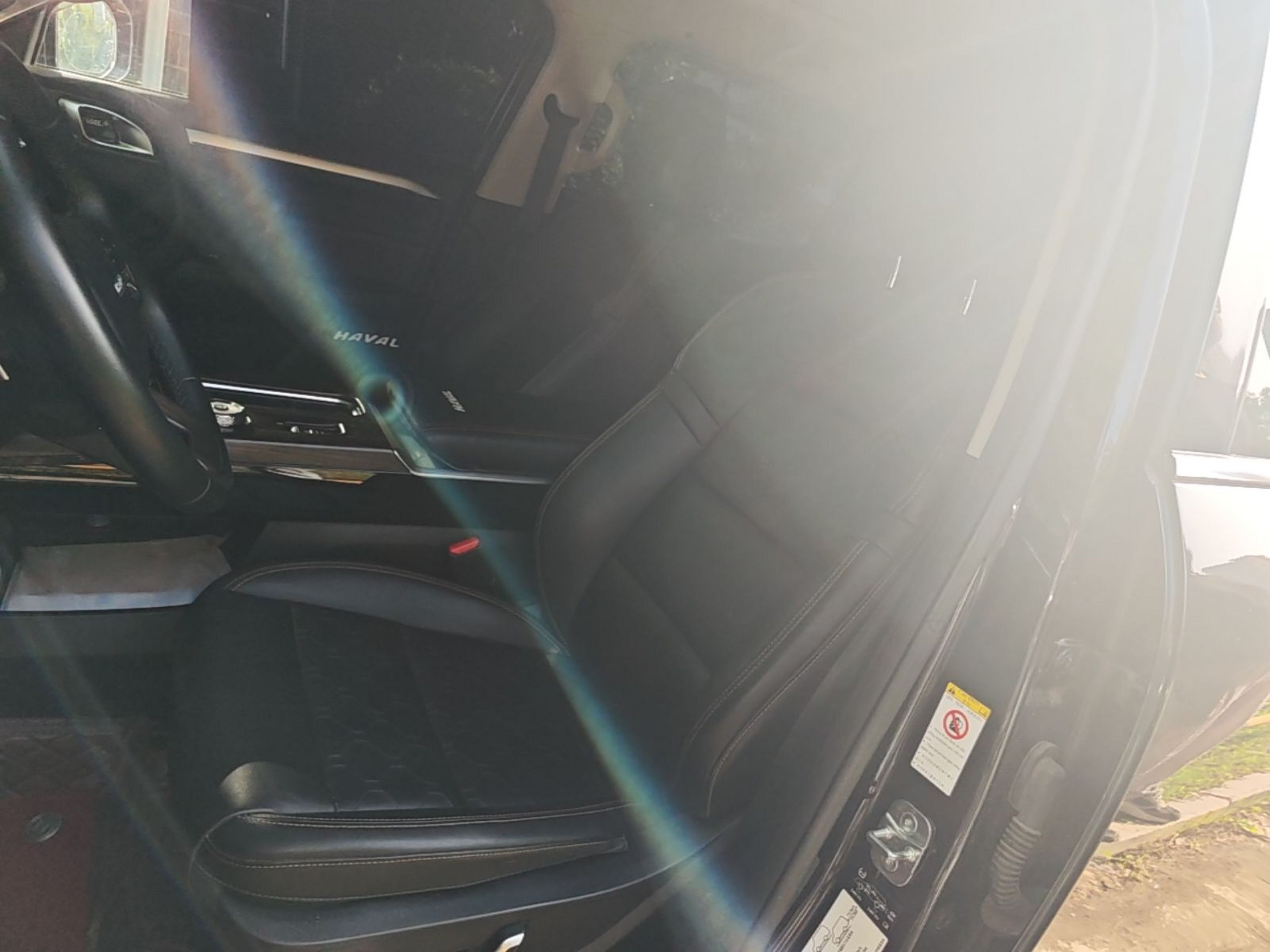 Avant de la voiture