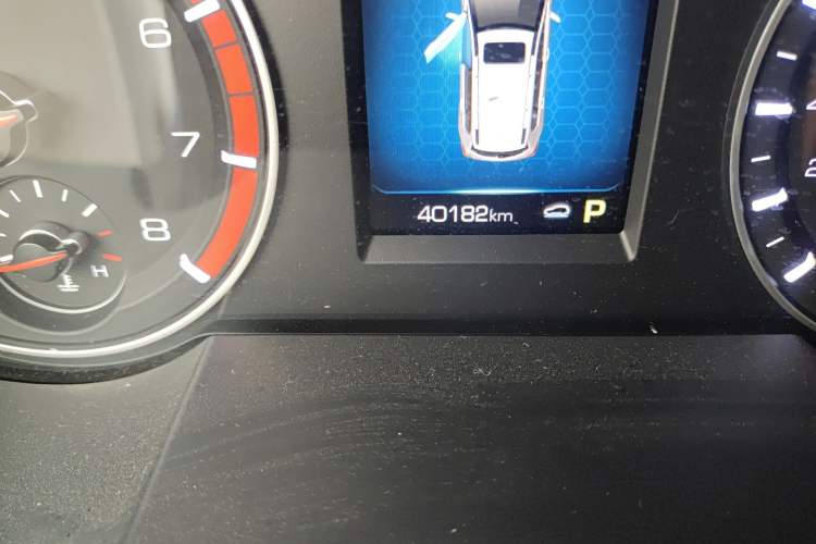 Used Haval H6 2018 Red-Label Sport Edition 1.5T Automatic Two-Wheel Drive Elite Model Odometer Close Up