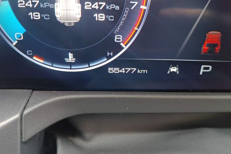 Used Tank 300 2023 Off-Road Edition 2.0T Challenger Odometer Close Up