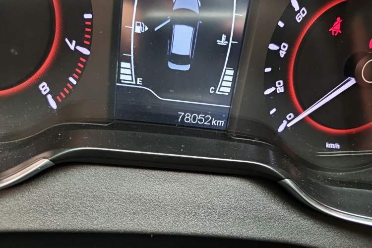 Used Chery Arrizo 5 2018 1.5L Manual Tribute to Youth Edition Odometer Close Up