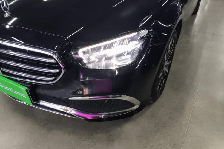 Used Mercedes-Benz E-Class New Energy 2022 Restyled E 350 e L Plug-in Hybrid Sports Sedan Left Front Headlight