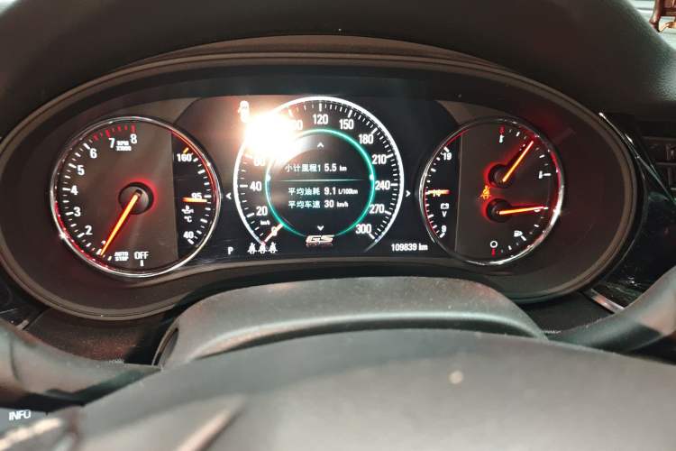 Used Buick Regal 2019 GS 28T Prestige Model China VI Standard Instrument Cluster