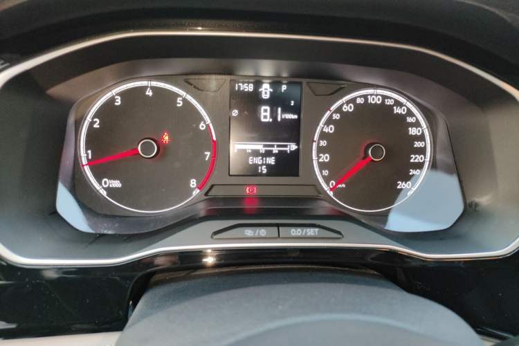 Used Jetta VS5 2023 280TSI Automatic High-Gloss Enjoyment Model Instrument Cluster