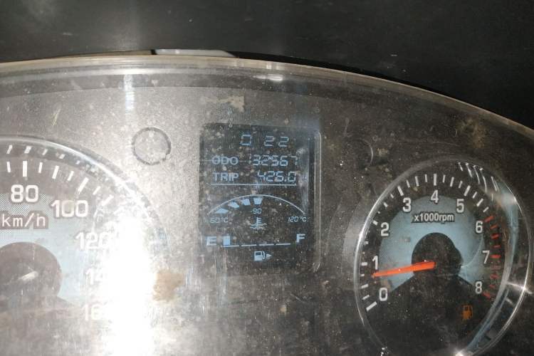 Used Jinbei New Hiace X30L 2019 1.5L Wealth Edition China VI SWC15M Odometer Close Up