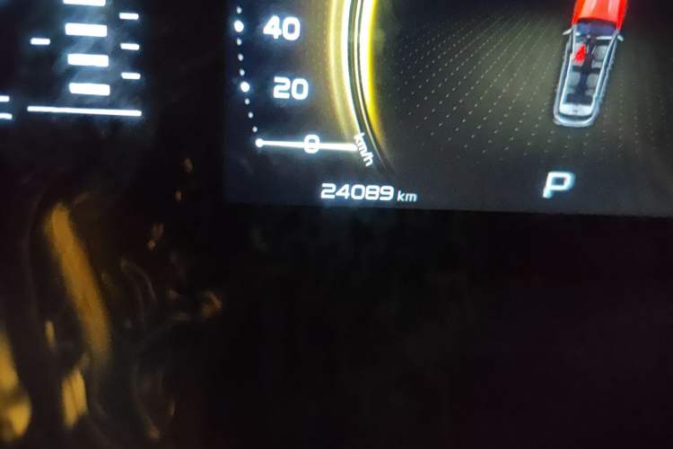 Used Geely Auto Emgrand X7 Sport 2022 Boyue X 1.8TD DCT ZhiShang Model Odometer Close Up