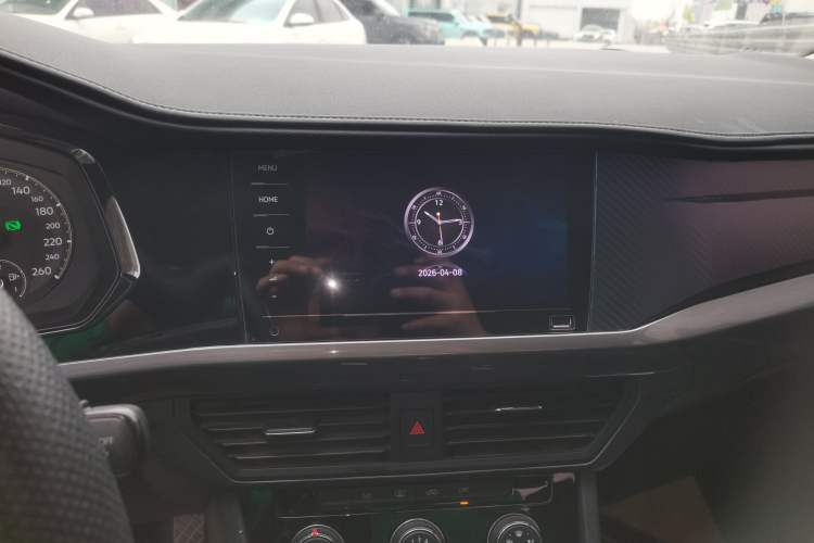 Used Volkswagen Bora 2020 1.5L Automatic Comfort Model Audio And AC Panel