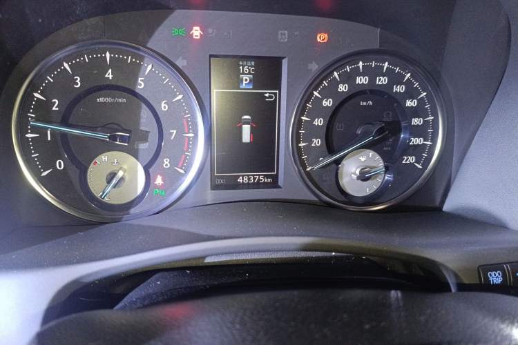 Used Toyota Alphard 2015 3.5L Prestige Edition Odometer Close Up