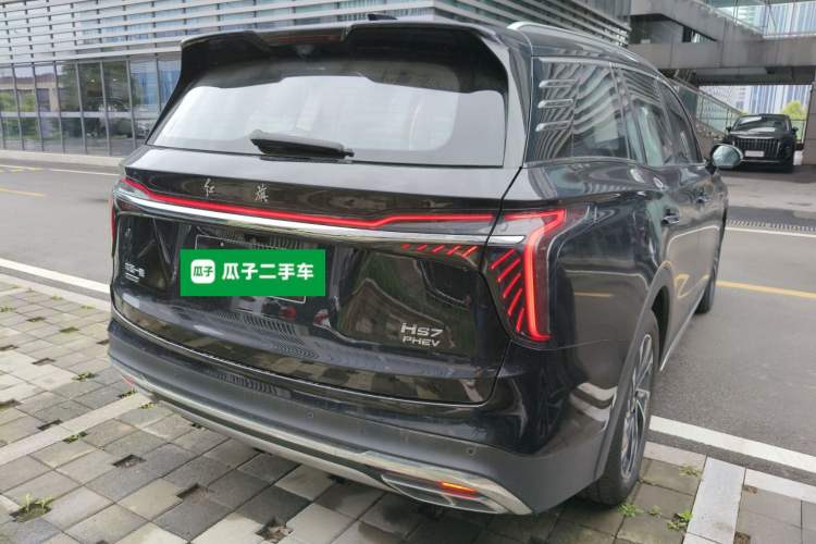 Used Hongqi HS7 PHEV 2024 2.0T PHEV Four-Wheel Drive Flagship Edition 6 Seats Rear Right 45 Deg