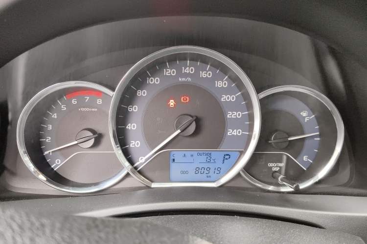 Used Toyota Corolla 2017 Revised Version 1.2T S-CVT GL Instrument Cluster