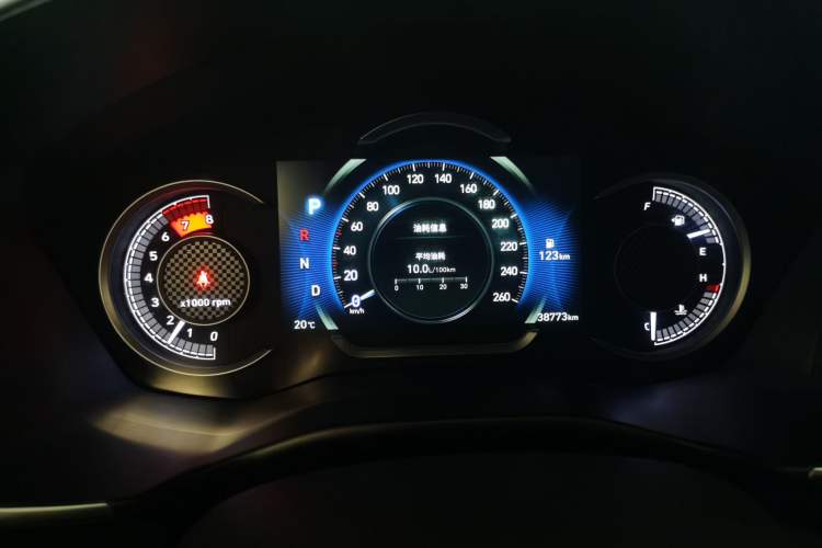 Used Hyundai Santa Fe 2020 380 TGDi Automatic Two-Wheel Drive GLS Luxury Edition Instrument Cluster