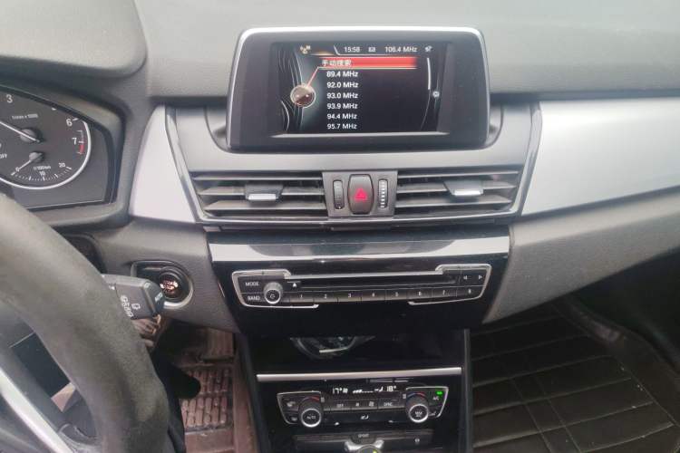Used BMW 2 Series Gran Tourer 2015 218i Leading Model Audio And AC Panel
