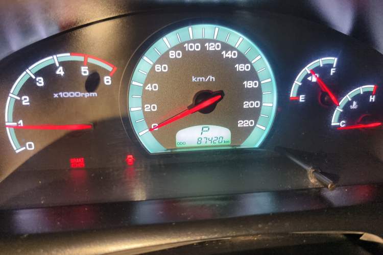 Used SsangYong Rexton W 2014 2.0T Four-Wheel Drive Luxury Navigation Version with 5 Seats Odometer Close Up