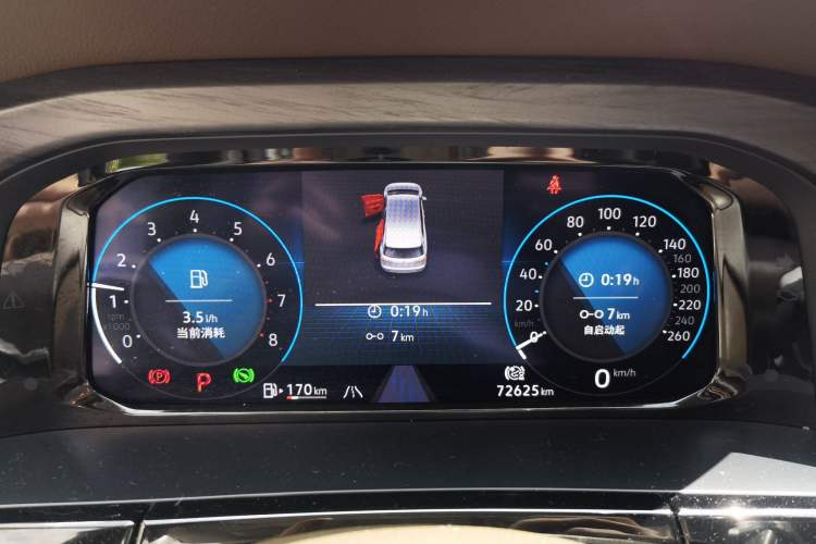 Used Volkswagen Viloran 2022 380TSI Flagship Edition Instrument Cluster