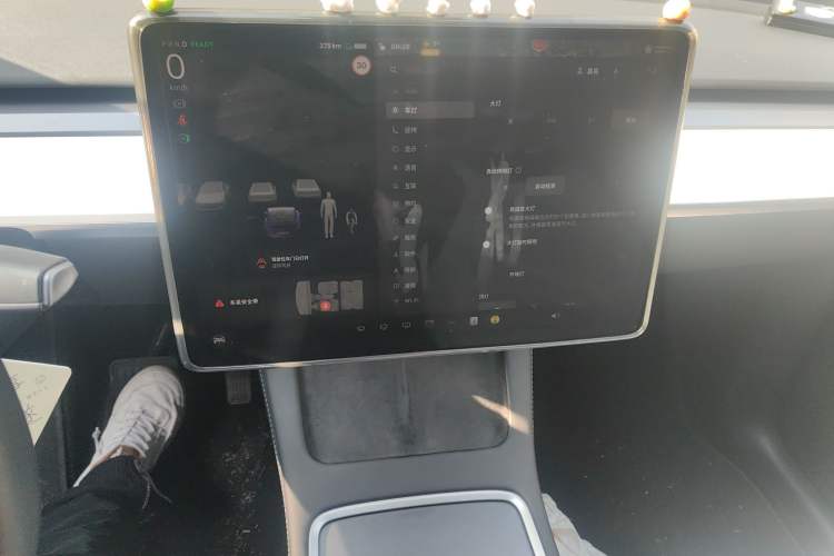 Used Tesla Model Y 2022 Revised Version Rear-Wheel Drive Audio And AC Panel