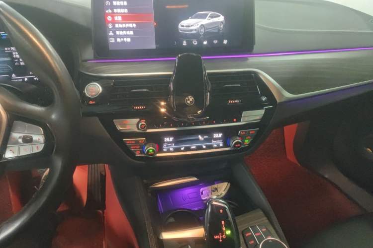 Used BMW 6 Series GT 2022 630i Luxury Design Package Audio And AC Panel