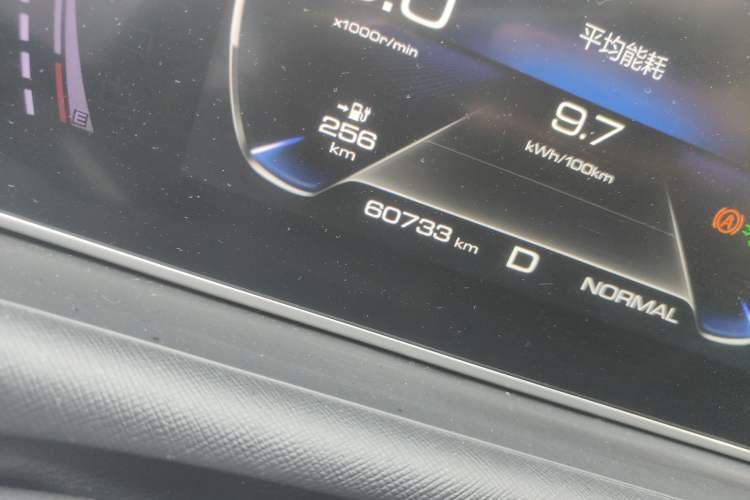 Used ORA White Cat 2020 401 km Flagship Version Odometer Close Up